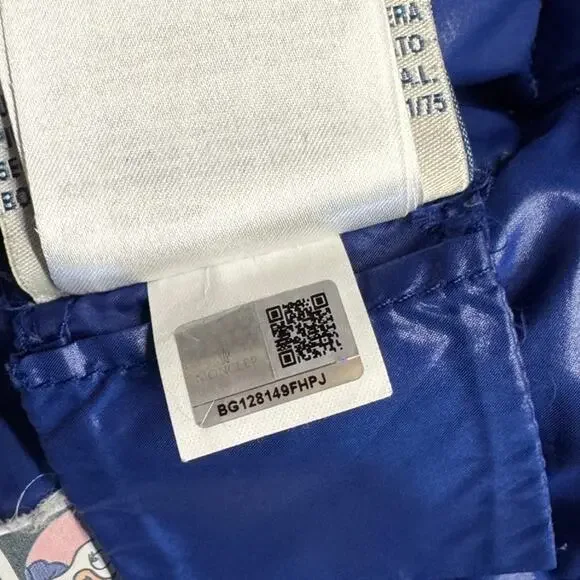 Moncler Enfant Maya Down Jacket Toddler Size 2Y Removeable Hood Glossy Blue - Picture 12 of 15